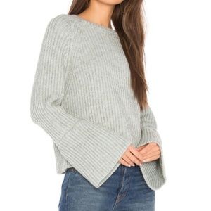 super soft warm bell-sleeved sweater